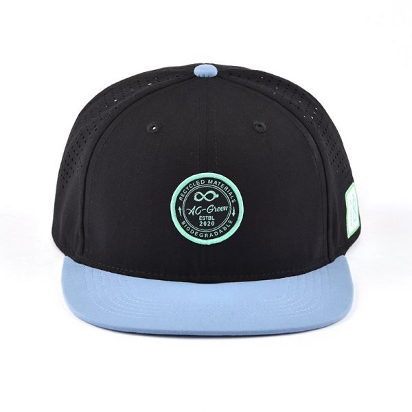 Black Strapback Hat
