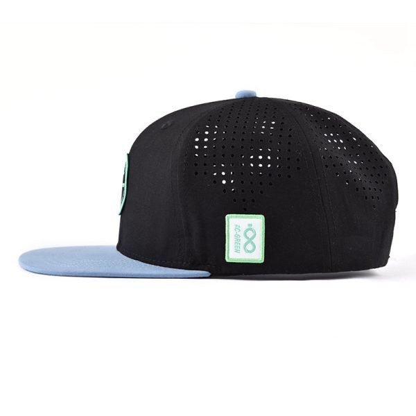 Black Strapback Hat