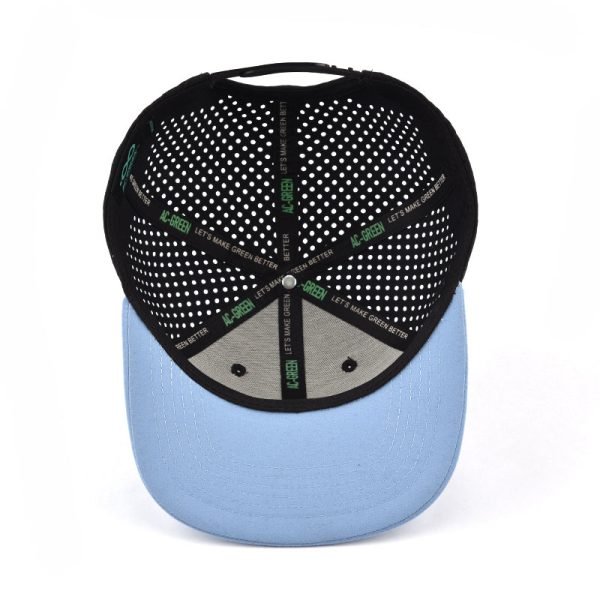 Black Strapback Hat